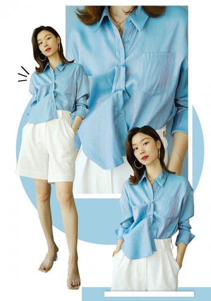 衬衣打结怎么打好看