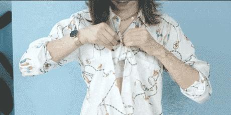 衬衣打结怎么打好看