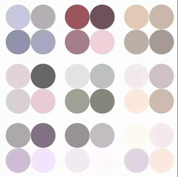 低饱和度颜色是哪些