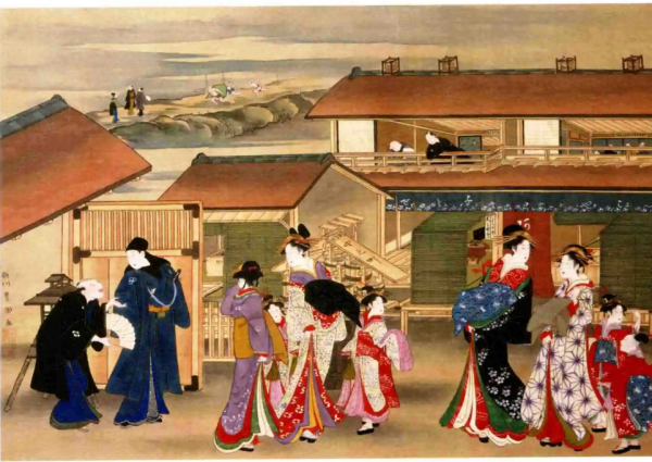 日本花魁到了28岁必须要退休