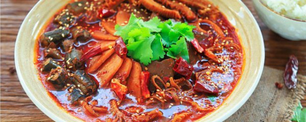 如何制作家常毛血旺