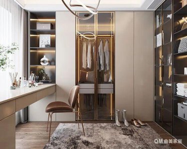 衣帽间尺寸一般宽度多少 衣帽间的尺寸标准图片