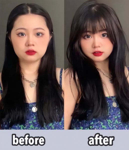 大圆脸女生适合什么发型图片