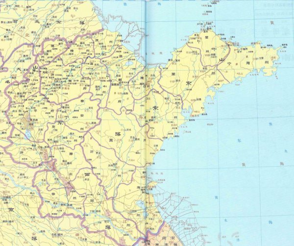 山西和山东是以哪一座山划分的