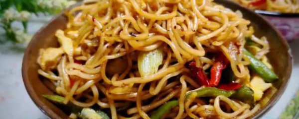 孜然炒细面怎么做好吃