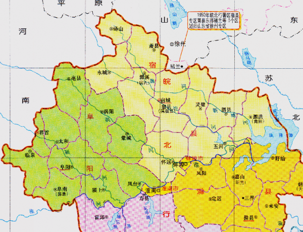 亳州市有几个区几个县