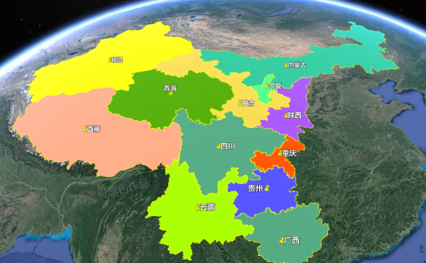 广西在中国的哪个位置