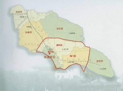 南通在江苏省哪个位置 南通市各区县GDP经济情况