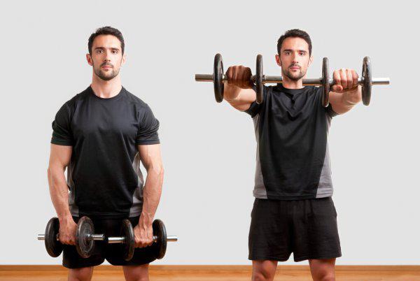 三角肌锻炼方法