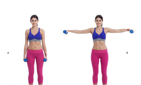 三角肌锻炼方法