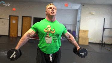 三角肌锻炼方法