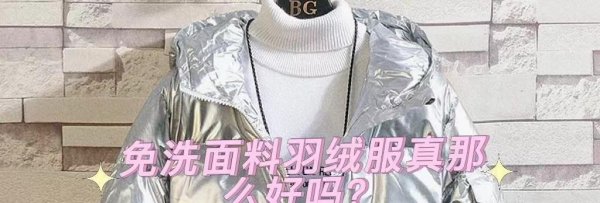 免洗羽绒服脏了洗不掉怎么办