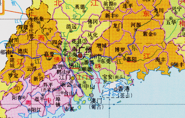 东莞市有几个区几个镇