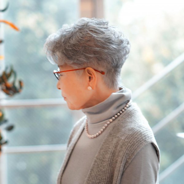 60岁一70岁老人短发型