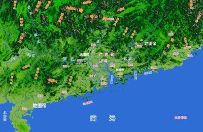 广东在中国的哪个位置 广东地理环境及人口分布情况