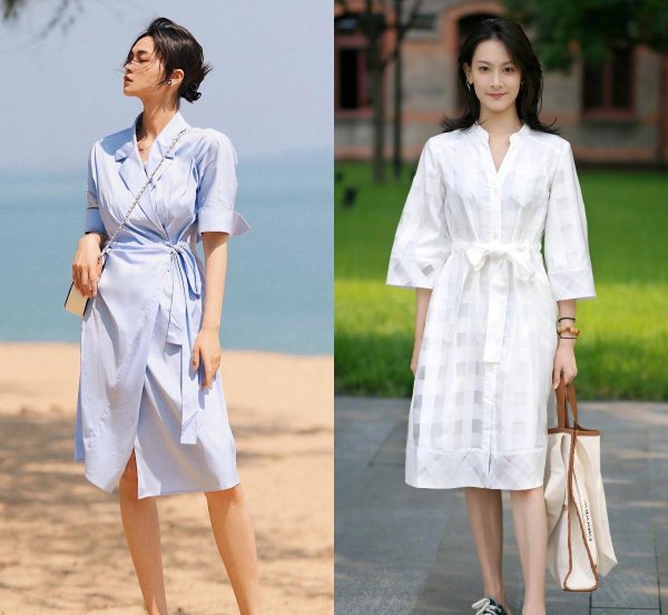 衬衫裙搭配什么穿好看