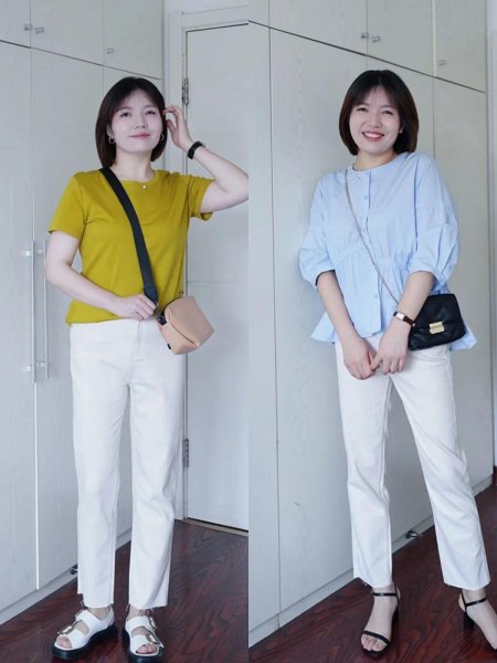 苹果型身材的女生适合穿什么裤子