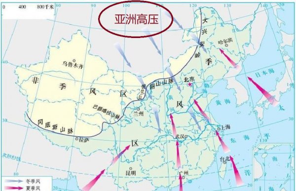 冬季风发源地在哪里