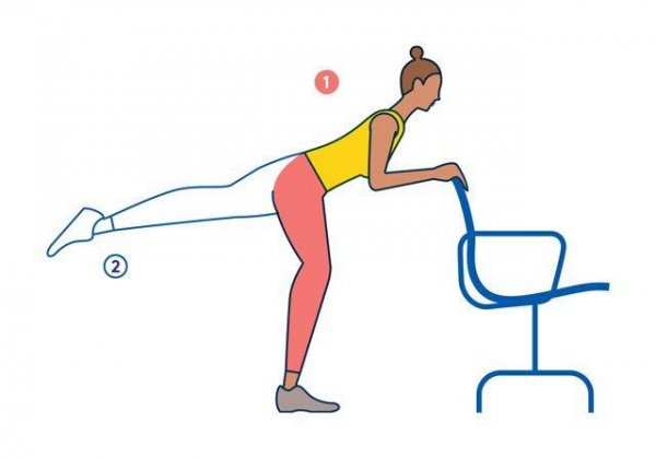 坐在办公桌前可以做的运动