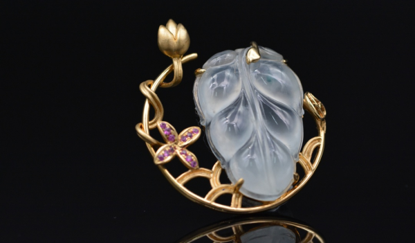 翡翠叶子有什么寓意