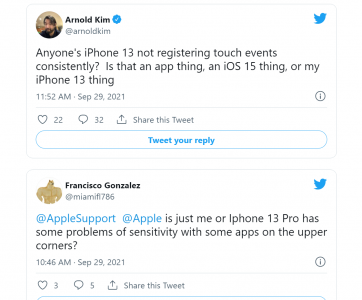 苹果13左上角返回触摸不灵什么原因 只能重启才能解决吗
