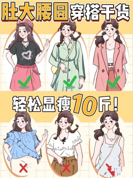 苹果型身材穿衣技巧