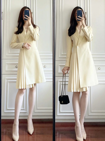 西装裙配什么鞋子好看