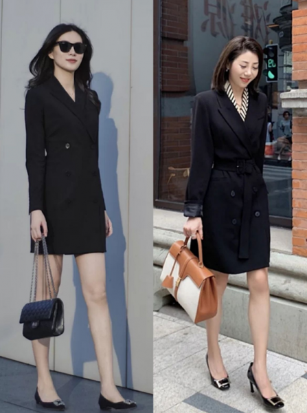 西装裙配什么鞋子好看