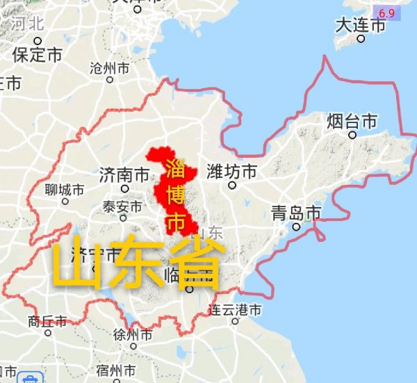 淄博有哪几个区几个县