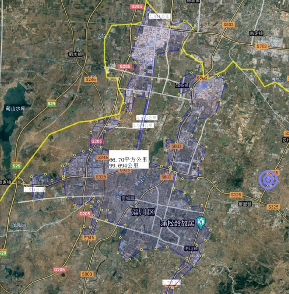 淄博有哪几个区几个县