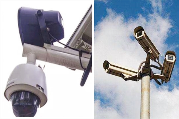 拍违停的摄像头什么样