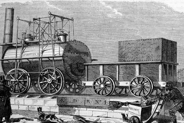 世界上第一辆火车是谁发明的