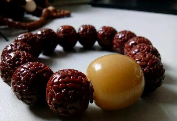 白玉菩提根盘多久变红