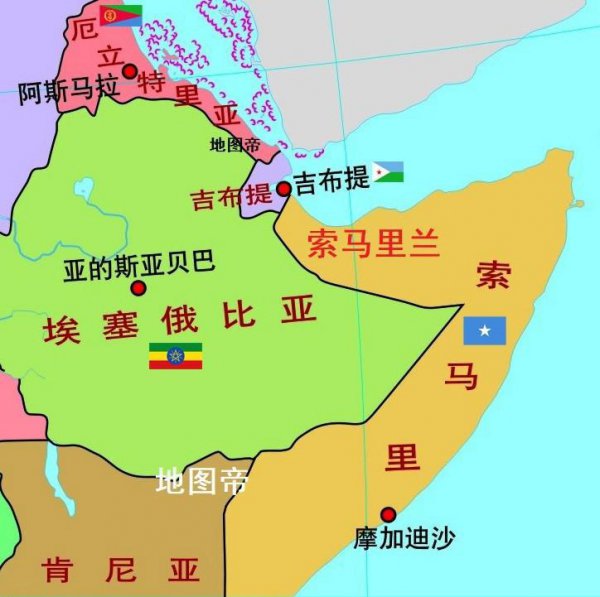 索马里地理位置在哪个地方