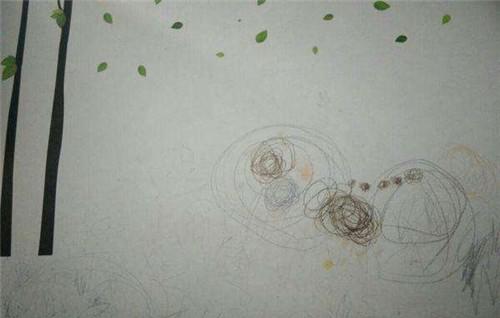 壁纸上的水彩笔印怎么去掉