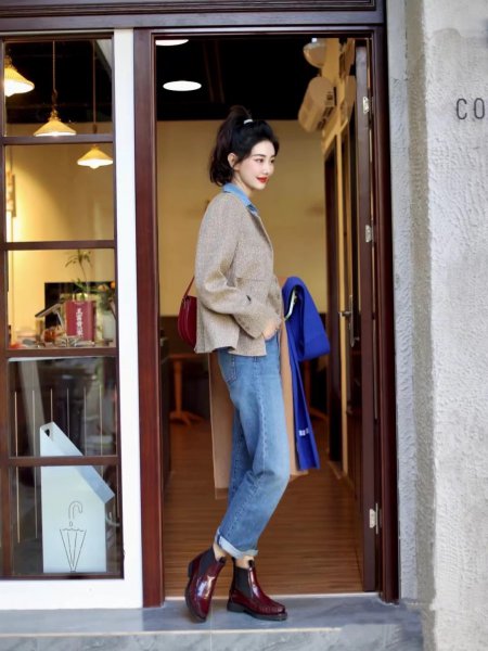 切尔西靴错误的搭配