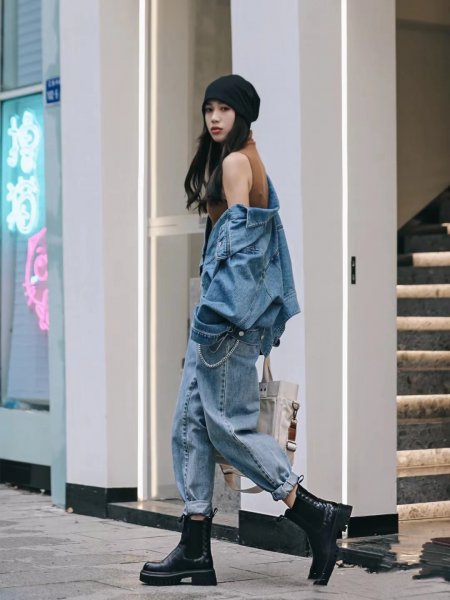 切尔西靴错误的搭配