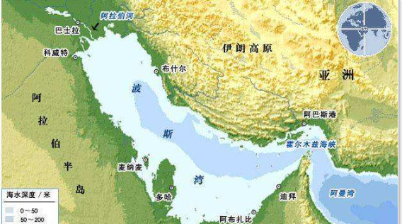 波斯湾属于哪个国家