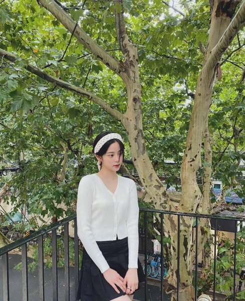 发箍的正确戴法