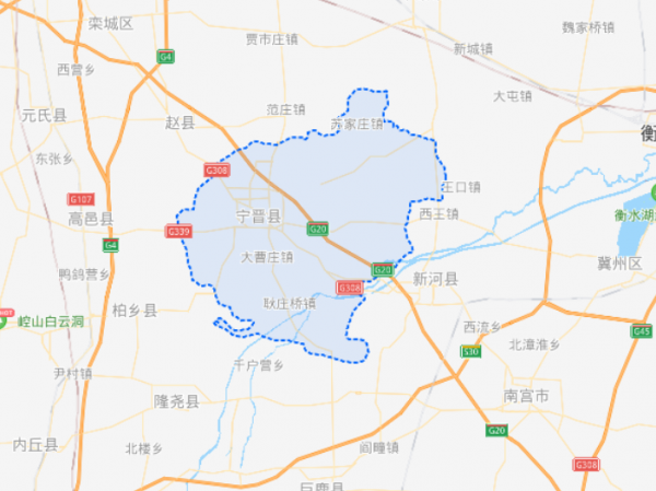 河北宁晋县属于哪个市