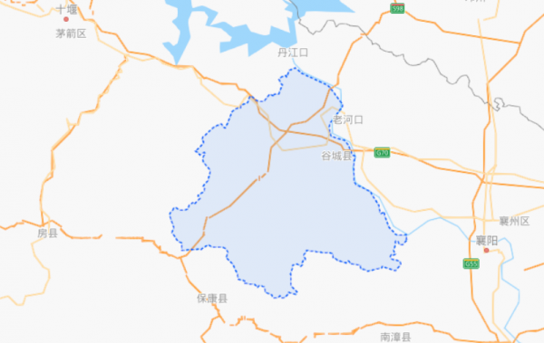 谷城县属于哪个市管辖