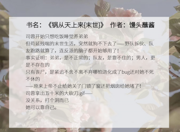 耐看的末世文小说推荐