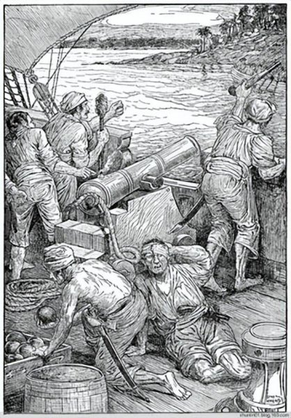 探宝小说金银岛主要内容概括