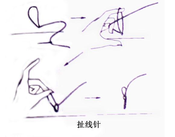 衣服补洞针法及图解介绍