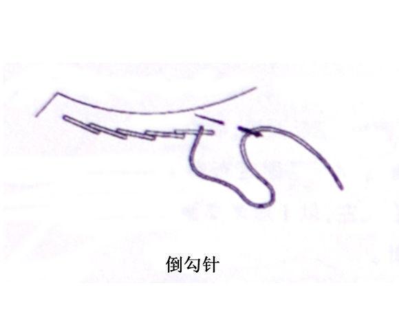 衣服补洞针法及图解介绍