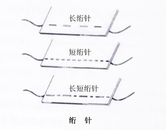 衣服补洞针法及图解介绍