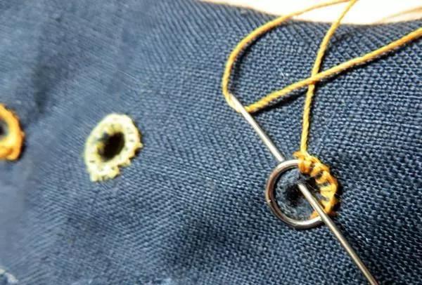 衣服补洞针法及图解介绍