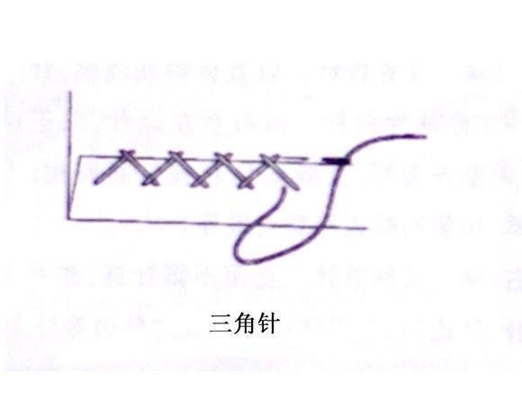 衣服补洞针法及图解介绍