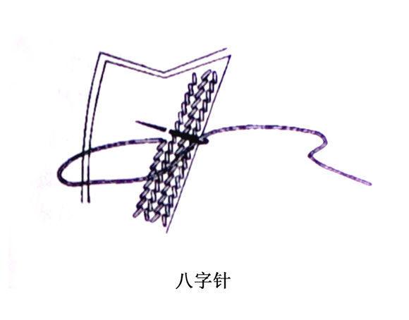 衣服补洞针法及图解介绍
