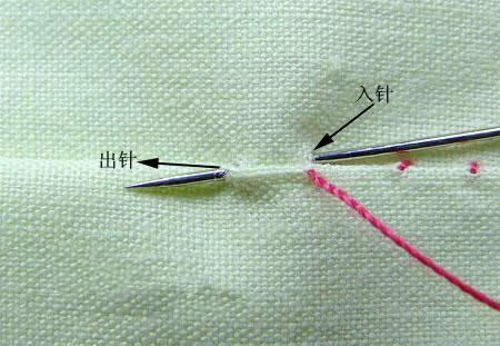 衣服补洞针法及图解介绍